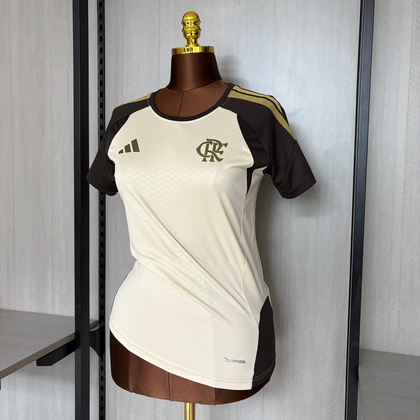 Jersey Flamengo Training 2026 Women's Beige - Fan Version