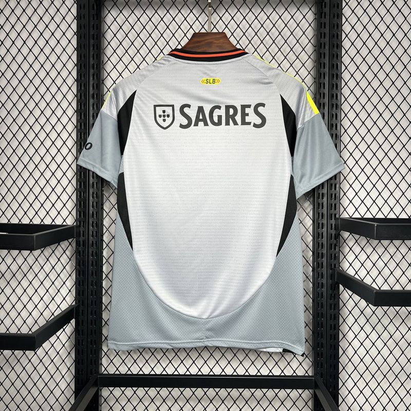 Camiseta Adidas 24/25 del Benfica (tercera equipación) Gris