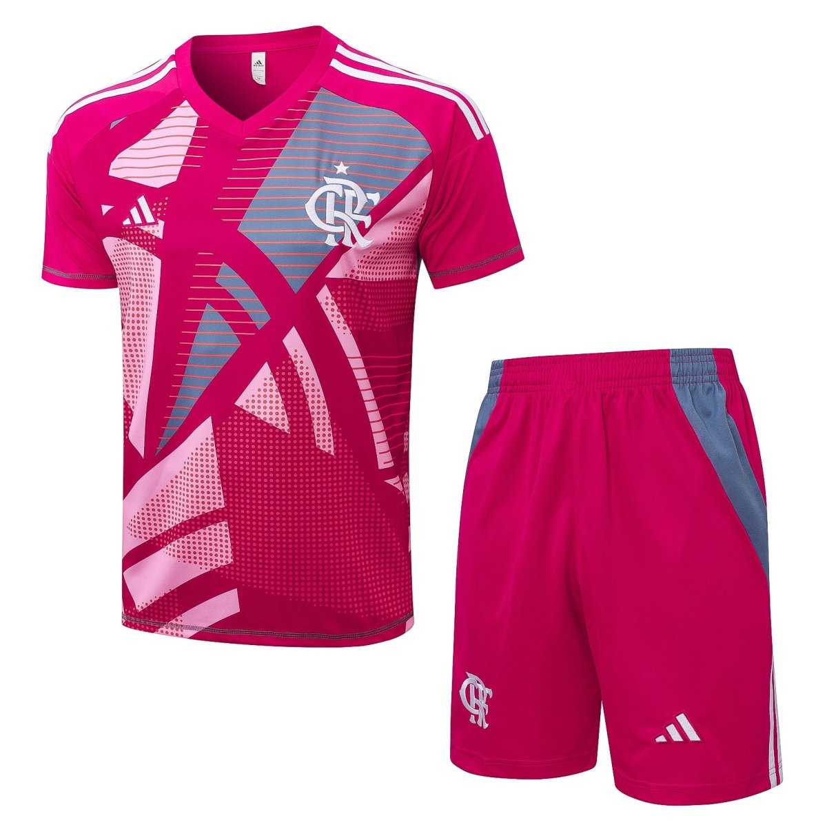 Kit de entrenamiento para adultos Flamengo 2025/26, pantalón corto y camiseta