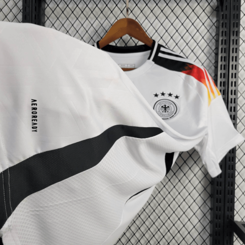 Camisa Alemanha Home 24/25 s/n° Torcedor Adidas Masculino - Branca - DA Sports Oficial