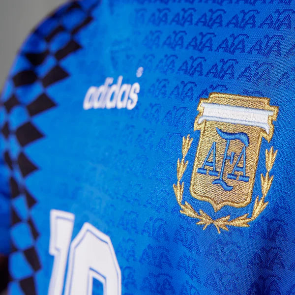 Argentina 1994 II Away Jersey - Retro Version