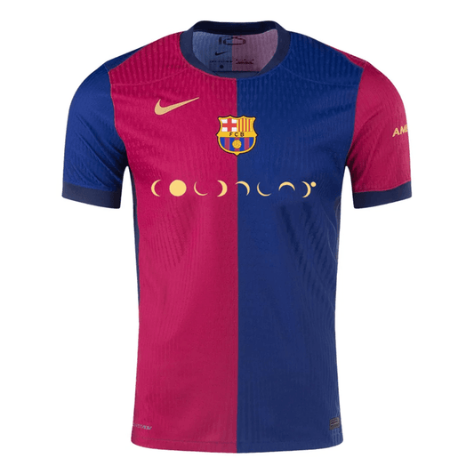 Camisa Barcelona Edição Especial Coldplay 24/25 Vermelha e Azul Masculina - DA Sports Oficial