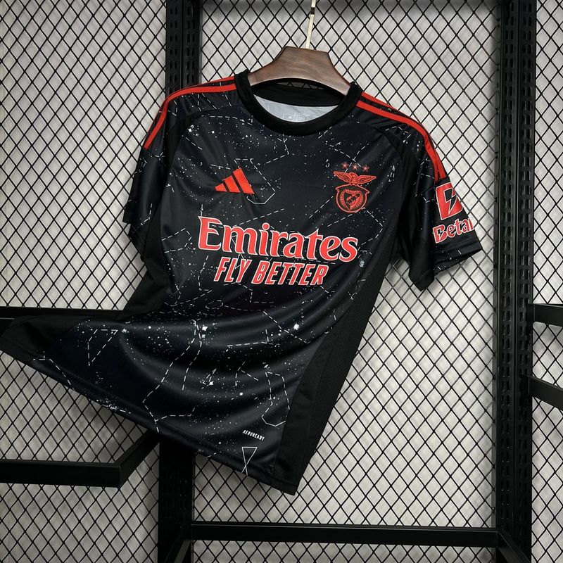Camisa Benfica II Adidas 24/25 Preta - DA Sports Oficial