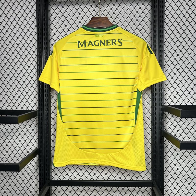 Camisa Celtic Away 24/25 s/n° Amarela - DA Sports Oficial