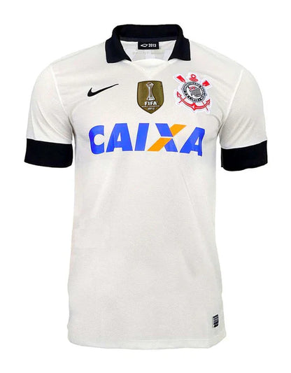 Retrô Corinthians Titular 2013 Branca Masculina