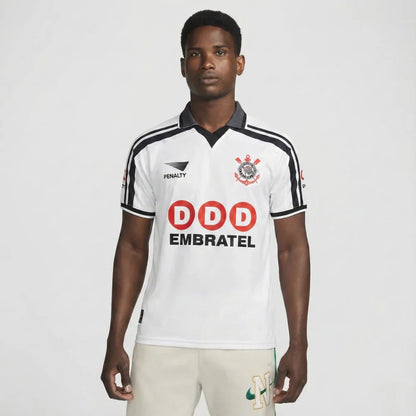Camisa Corinthians Retrô Titular 1998 Embratel