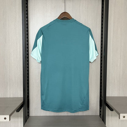 Camisa Cruzeiro 25/26 Treino Adidas Masculina - Azul Turquesa+Branco - DA Sports Oficial