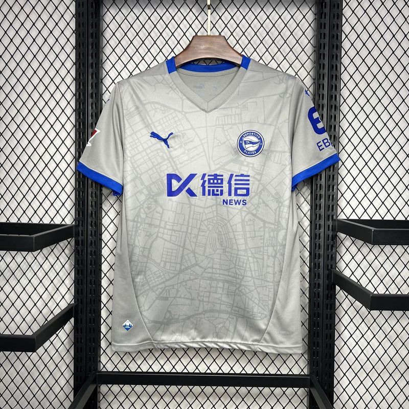Camisa do Alavés I 24/25 Cinza - DA Sports Oficial