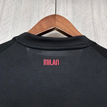 Camisa do Milan Titular 2025 Vermelha+preta - DA Sports Oficial