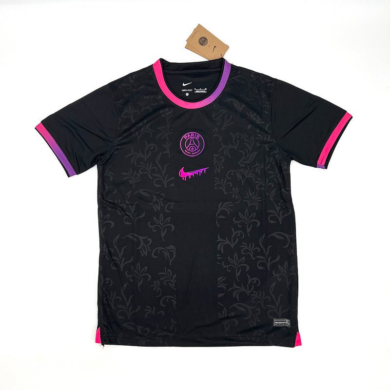 Camisa do PSG Especial 24/25 Preta e Rosa - DA Sports Oficial