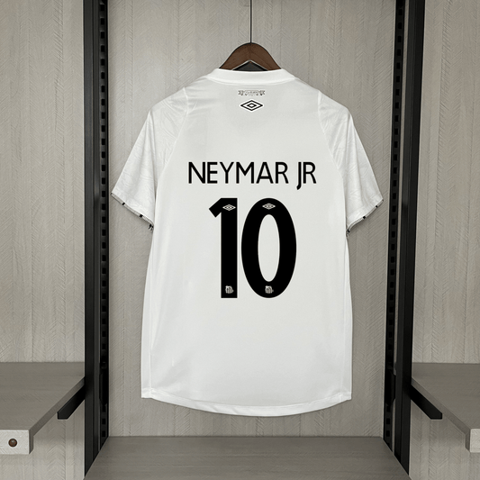 Camisa do Santos 24/25 Branca (Neymar JR 10 Incluso) - DA Sports Oficial