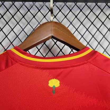 Camisa Espanha Home 24/25 s/n° Torcedor Adidas Masculino - Vermelho - DA Sports Oficial