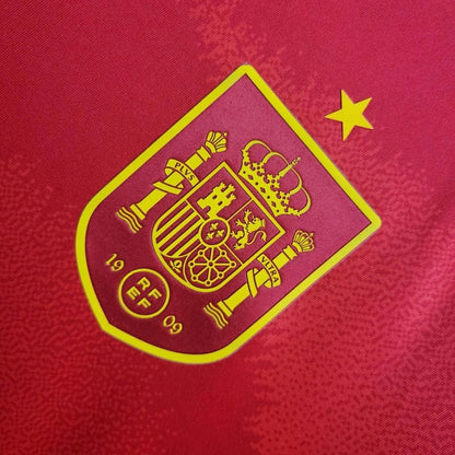 Camisa Espanha Home 24/25 s/n° Torcedor Adidas Masculino - Vermelho - DA Sports Oficial