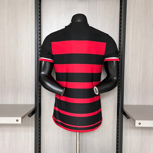 Camisa Flamengo I 24/25 s/n° Jogador Adidas Masculina - Vermelho+Preto - DA Sports Oficial