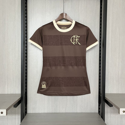 Camisa Flamengo Identidade - Marrom - (Feminina) - DA Sports Oficial