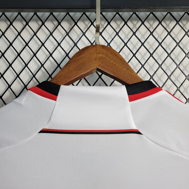 Camisa Flamengo II 23/24 s/n° Torcedor Adidas Masculina - Branca com detalhes em Dourado - DA Sports Oficial