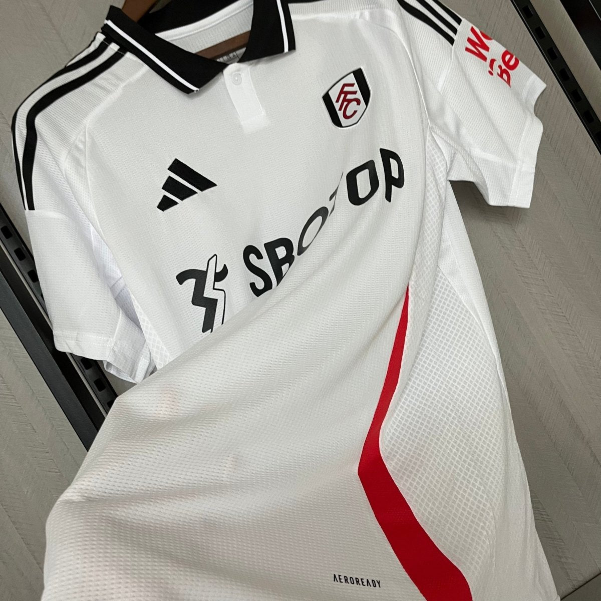 Camisa Fullham I 24/25 Adidas - Branca - DA Sports Oficial