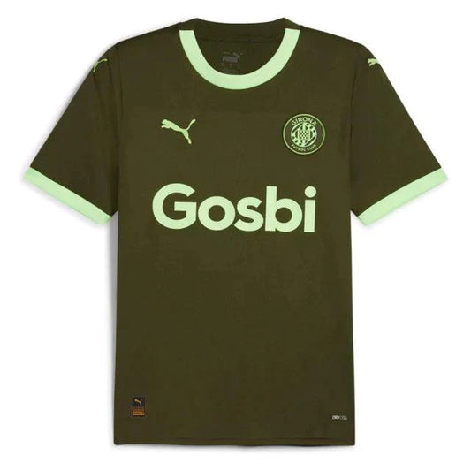 Camisa Girona Third 23/24 s/n° Torcedor Masculina - Verde - DA Sports Oficial