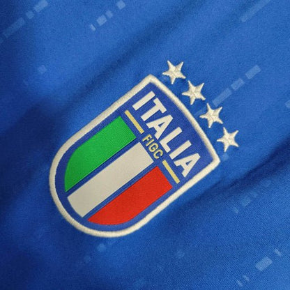 Camisa Itália Home 24/25 s/n° Torcedor Adidas Masculino - Azul - DA Sports Oficial