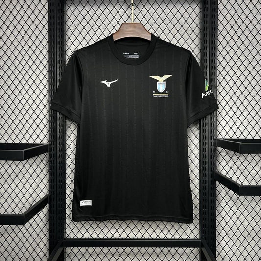Camisa Lazio Away 24/25 Mizuno - Preta - DA Sports Oficial