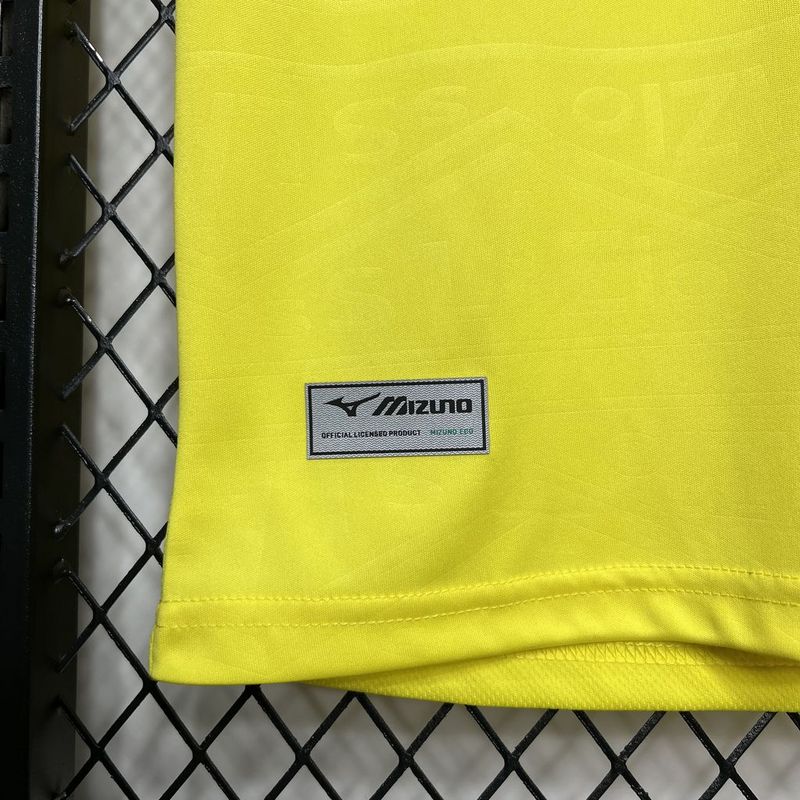 Camisa Lazio III 24/25 Mizuno - Amarelo - DA Sports Oficial