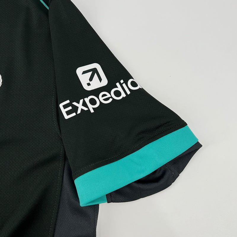 Camisa Liverpool Fora 24/25 Masculina - Preta - DA Sports Oficial
