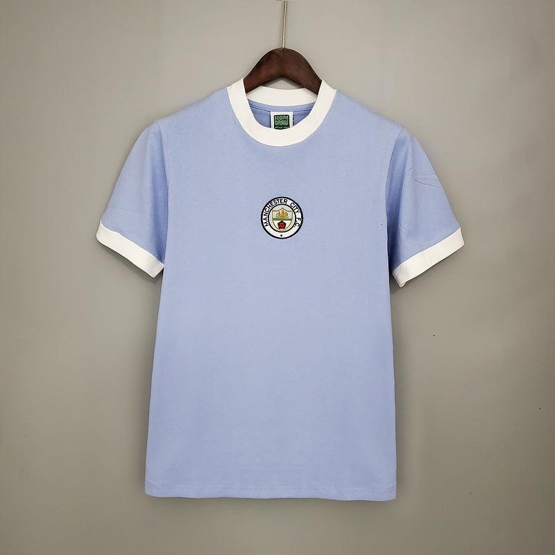 Jersey Manchester City Retro 1972 Blue