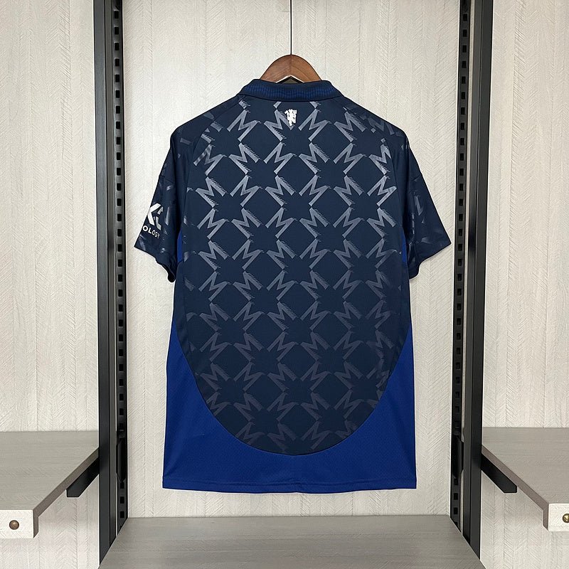 Camisa Manchester United Azul Away II 2024/25 Masculina - DA Sports Oficial