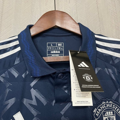 Camisa Manchester United Azul Away II 2024/25 Masculina - DA Sports Oficial