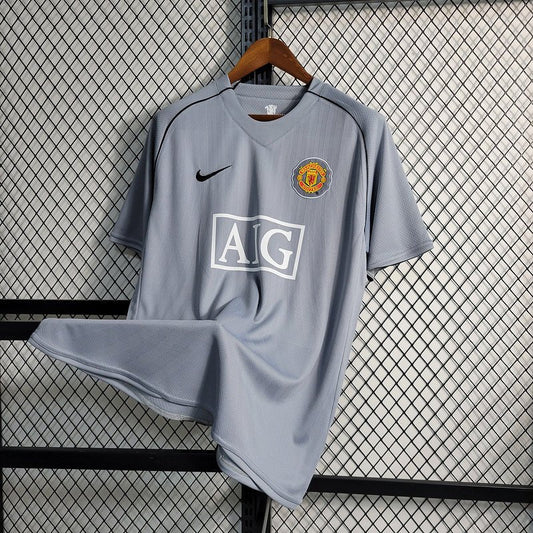 Camisa Manchester United Goleiro Cinza Retrô 07/08 - DA Sports Oficial