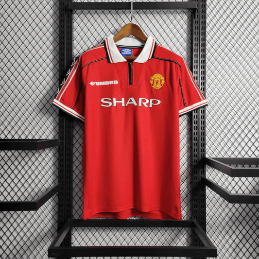 Camisa Manchester United Home (1) 1998/99 Umbro Retrô Masculina - DA Sports Oficial