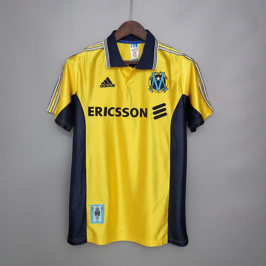Camisa Marseille Retrô 1998/1999 Amarela - Adidas - DA Sports Oficial