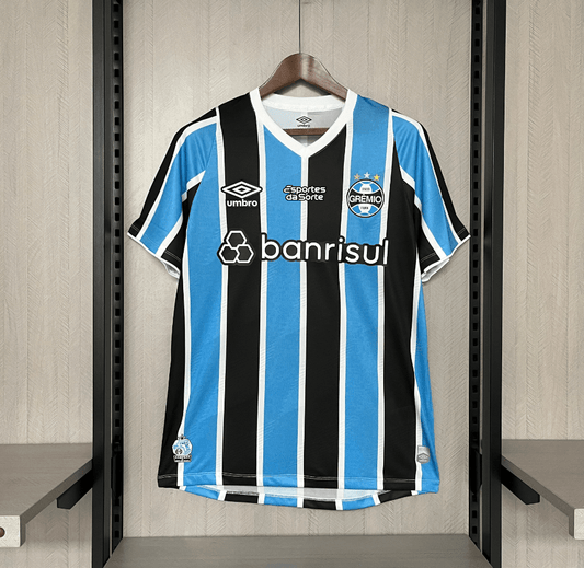 Camisa Masculina Umbro Gremio Oficial 24/25 Torcedor (Com todos patrocinadores) - DA Sports Oficial