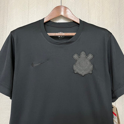 Camisa Nike Corinthians Fora 24/25 - Preta - DA Sports Oficial