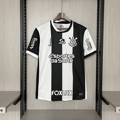 Camisa Nike Corinthians III 24/25 - Preta e Branca - DA Sports Oficial