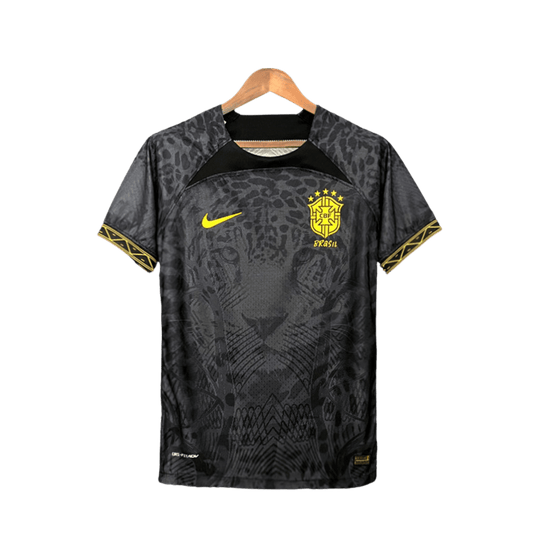 Camisa Pantera Seleção Brasil 2022 Nike - Preto - DA Sports Oficial