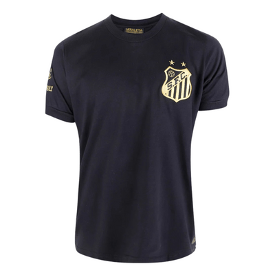 Camisa Pelé Athleta Comemorativa 1000 Gols Preta - DA Sports Oficial
