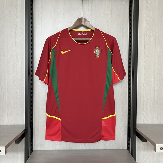 Camisa Portugal Retrô 2002 Vermelha - DA Sports Oficial