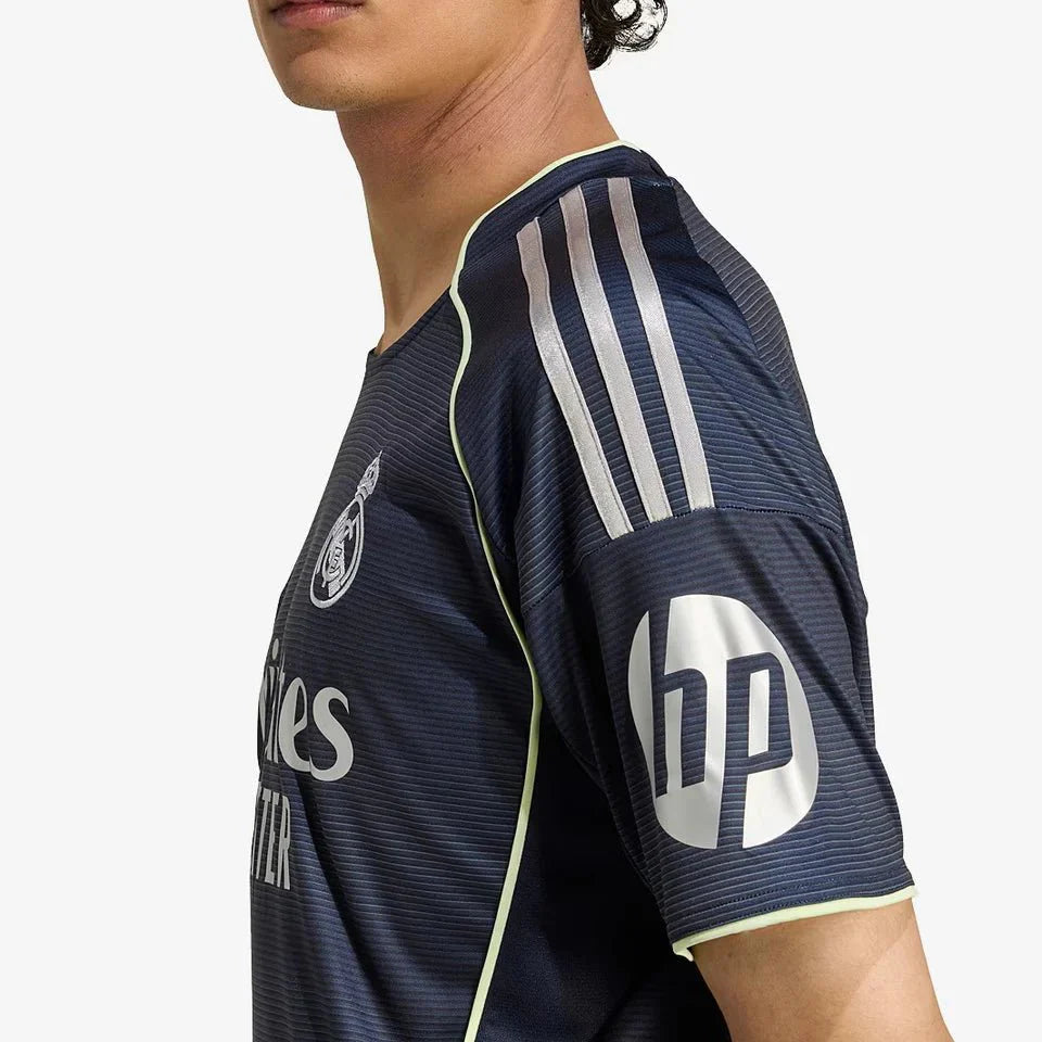 Camisa Real Madrid Away 2025/26 Preta - DA Sports Oficial