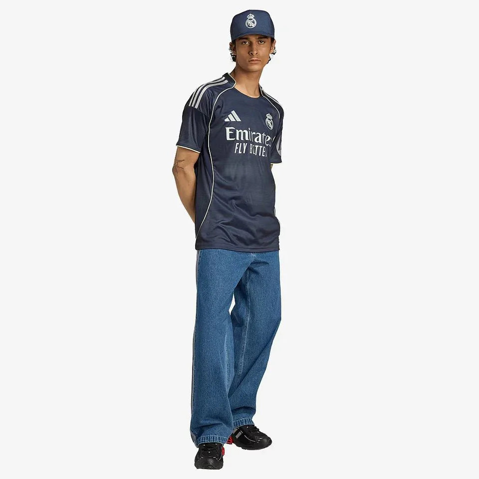 Camisa Real Madrid Away 2025/26 Preta - DA Sports Oficial