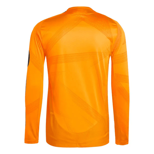 Camisa Real Madrid Away Manga Longa 24/25 s/n° Masculino - Laranja - DA Sports Oficial