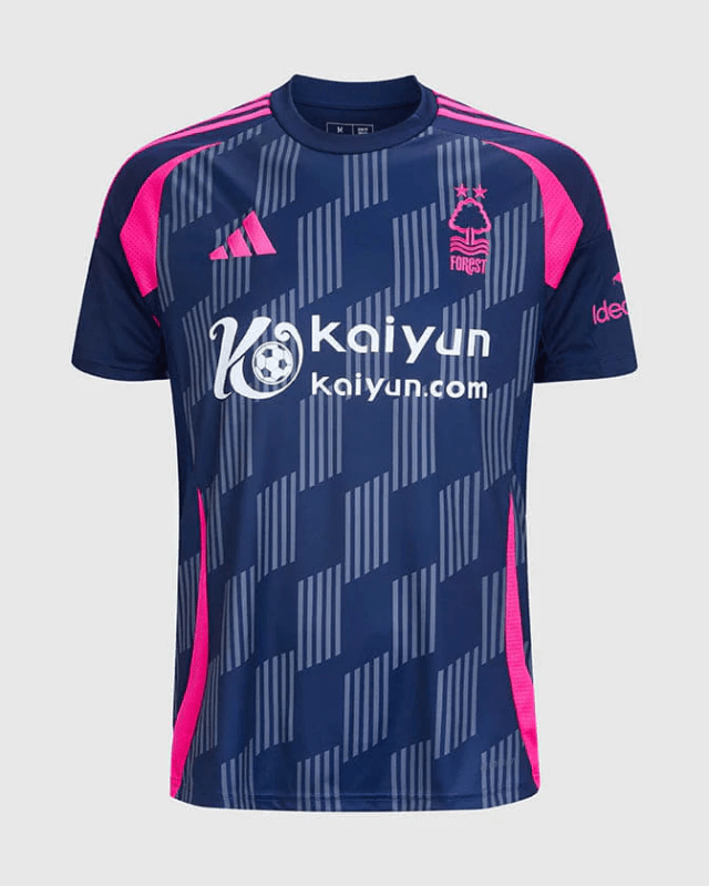 Camiseta de local del Nottingham Forest 24/25 azul y roja