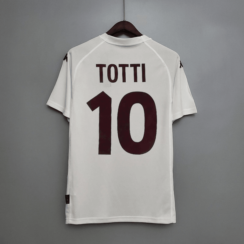 Camisa Roma Retrô 2000/2001 Branca - Kappa - DA Sports Oficial