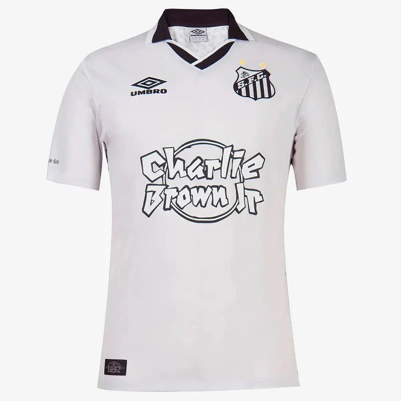Camisa Santos Edição Especial Charlie Brown JR 22/23 - Umbro Torcedor Masculina - DA Sports Oficial