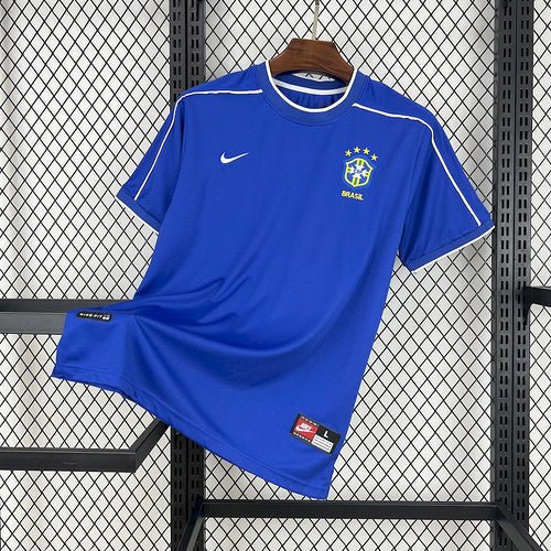 Camisa Seleção Brasileira Retrô 1998 - Azul - DA Sports Oficial