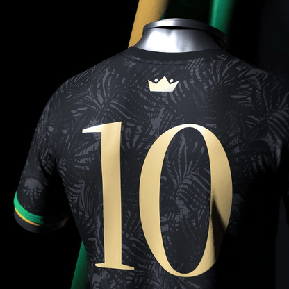 Camisa The Prince Neymar JR 10 24/25 s/n° Torcedor Masculino - Preta - DA Sports Oficial