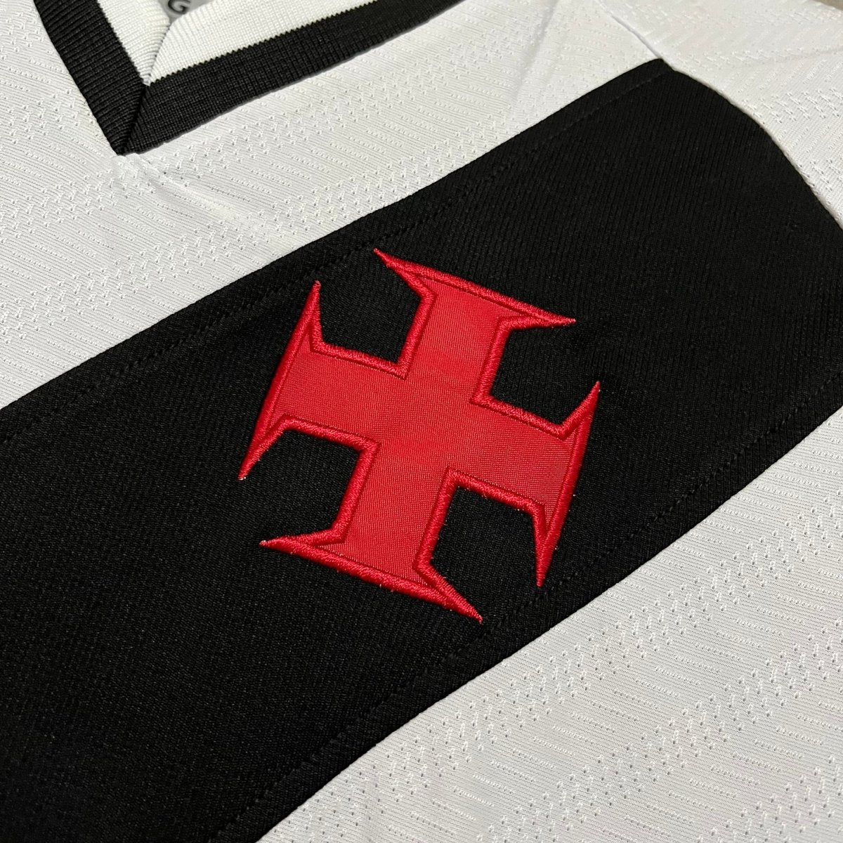 Camisa Vasco I 2025 Kappa Masculina - Branca - DA Sports Oficial
