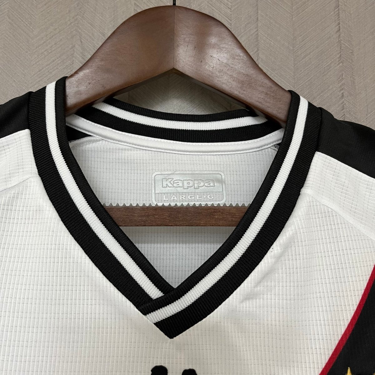 Camisa Vasco I 24/25 Kappa Masculina - Branca - DA Sports Oficial