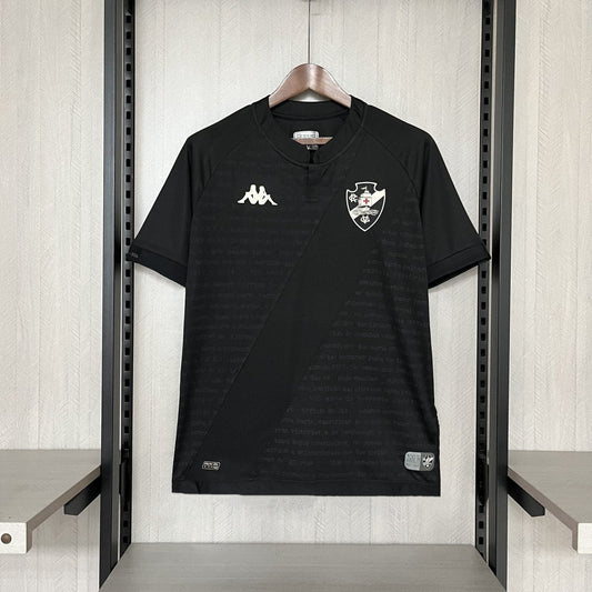 Camisa Vasco III 24/25 s/n° Kombat Kappa Masculina - Preto - DA Sports Oficial