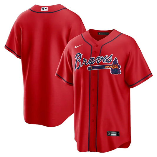 Jersey MLB Atlanta Braves II Fan Version Men's Red